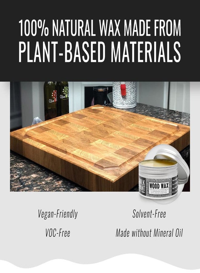 Real Milk Paint طلاء حليب حقيقي، شمع تشطيب للخشب، أثاث غير مطلي، ألواح تقطيع، ألواح جزار، صالح للطعام، نباتي، 16 أونصة - Image 5